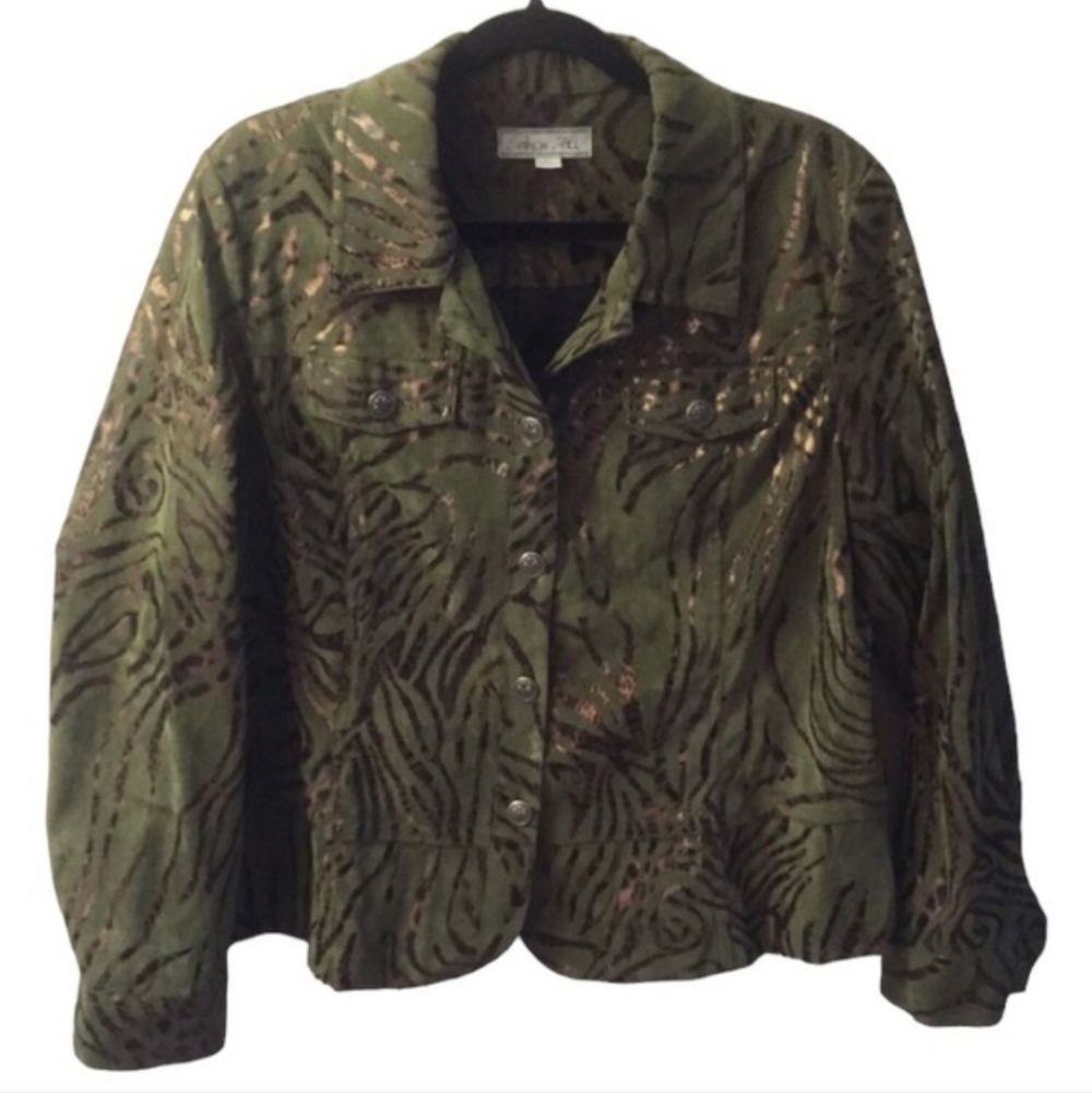 BIRCH HILL jacket animal print